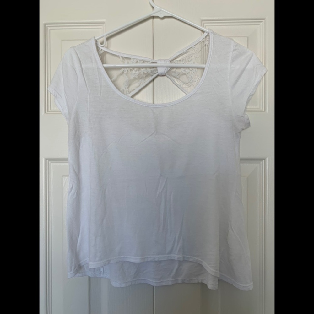 White Crop Top